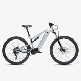 ROCKRIDER Celoodpružený horský elektrobicykel E-EXPL 500 S 29" kovovosivý M (165-174 cm) · záber 1
