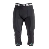 GAMEPATCH 3/4 TIGHTS WITH KNEE PADDING - Barva: Čierna · záber 2