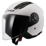 LS2 OF616 Airflow II Solid Gloss White 3XL (65-66) · záber 1