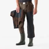 SOLOGNAC Nepremokavé poľovnícke návleky Renfort Kevlar® 900 L-XL · záber 2
