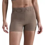 Dámské tréninkové kraťasy NIKE PRO W NP SCULPT DF HR 3IN SHORT-233-Brown · záber 1