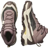 Salomon X Ultra 5 Mid GTX W - Velikost: 37 1/3 | Barva: Ružová, Béžová · záber 3