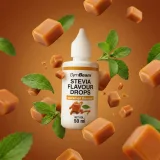 GymBeam Stevia Flavour Drops - Příchuť: Karamel | Hmotnost: 0,05 kg | Objem: 50 ml · záber 2
