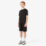 KIPSTA Detský dres na hádzanú H100 čierny 14-15 r (161-172 cm) · záber 2