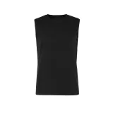 Pánske tričko bez rukávov VOLCANO T-TANK-BLACK - Farba: čierna · záber 4