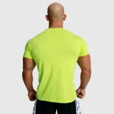 Pánske fitness tričko Iron Aesthetics Unbroken, limetkové · záber 4