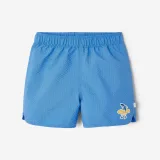DECATHLON Detské šortkové plavky Brom Shark modré 3-4 r (96-102 cm) · záber 1