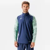 KIPSTA Mikina Viralto Wavy Club s 1/2 zipsom modro-zelená 2XL · záber 1