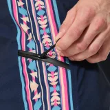 DECATHLON Pánske boardové šortky na surfovanie 500 Arch Navajo modré S-M · záber 2