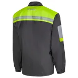 Moto pláštenka W-TEC Igava Farba čierna-fluo zelená, · záber 5