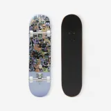 DECATHLON Detská skateboardová doska CP100 Mini Skatopia 3-7 rokov veľkosť 7,25" sivá 7,25" · záber 1
