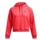 Dámská zateplená mikina s kapucí UNDER ARMOUR UA Armour Flc Pro Hdy-RED · záber 3