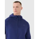 Pánská tréninková mikina se zipem 4F SWEATSHIRT FNK-WSS25TFSWM513-30S-DARK BLUE · záber 2