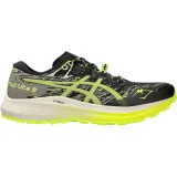 Pánská běžecká trailová obuv ASICS Fuji Lite 5 black safety yellow · záber 1