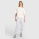 Dámské oversize hladké tričko - bílé · záber 2