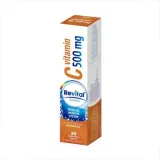 Revital vitamín C 500 mg 20 šumivých tabliet pomaranč · záber 1