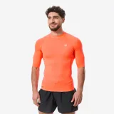 DECATHLON Pánske tričko 100 s UV ochranou krátky rukáv oranžové XL · záber 1