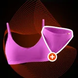 Дамско спортно горнище Pink - GymBeam - Размер: XS | Тегло: 0,064 g · záber 1