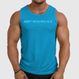 Férfi funkcionális atléta Iron Aesthetics Sporty, aqua kék · záber 1