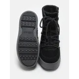 Dívčí vysoké zimní boty MOON BOOT JTRACK LACE SUEDE, 003 black · záber 4