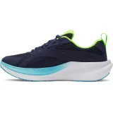 Fiú sportcipők (edzőcipők) UNDER ARMOUR UA BGS Assert 11 Jr midnight navy blue blur hyper green · záber 2