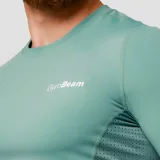 GymBeam Kompresní tričko s dlouhým rukávem Mid Blue - Barva: Modrá | Hmotnost: 0,26 kg | Balení: 55 · záber 2