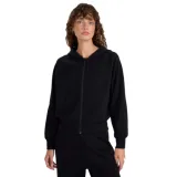 Dámská mikina se zipem 4F SWEATSHIRT F1835-WAW25TSWSF1835-21S-BLACK · záber 1