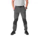 Pánské turistické kalhoty NORTHFINDER HUBERT-319-grey · záber 2