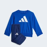 ADIDAS ADIDAS detská bavlnená súprava modrá 2-3 r · záber 1