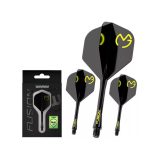 Darts toll és szár egyben Winmau Fusion MvG Pac Man, No2 toll és közepes szár · záber 2