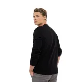 Pánské tričko s dlouhým rukávem VOLCANO L-KROTI-700-BLACK · záber 3