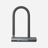 DECATHLON Zámok U 500 na bicykel sivý NO SIZE · záber 1