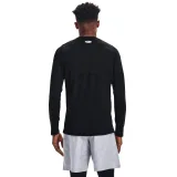Pánské kompresní tričko s dlouhým rukávem UNDER ARMOUR UA CG Armour Fitted Crew-BLK · záber 2