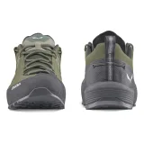 Pánská nízká turistická celokožená obuv SALEWA Wildfire Leather 2 GTX M faded green black · záber 3