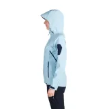 Dámská turistická softshellová bunda NORTHFINDER ANGIE-368skyblue · záber 2