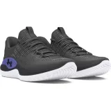 Pánská běžecká obuv UNDER ARMOUR UA Flow Dynamic INTLKNT castlerock mod gray black · záber 3