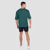 GymBeam Vintage T-shirt Forest - Veličina: S | Boja: Zelená | Težina: 0,2653 g | Pakiranje: 37 · záber 5