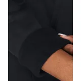 Dámská zateplená mikina s kapucí UNDER ARMOUR UA Armour Fleece Hoodie-BLK · záber 3