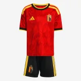 ADIDAS ADIDAS Belgicko 2026 detský domáci futbalový komplet 3-4 r · záber 1