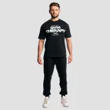 GymBeam Tričko Gym Therapy Black - Velikost: S | Barva: Čierna | Hmotnost: 0,275 kg | Balení: 65 · záber 3