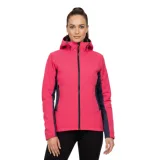 Dámska turistická softshellová bunda NORTHFINDER CHANDRA-276blackpink · záber 1