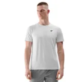 Pánské tréninkové tričko s krátkým rukávem 4F TSHIRT FNK M1343-10S-WHITE · záber 1