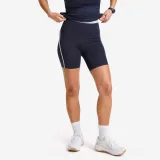 DOMYOS Dámske pásikavé šortky tmavomodré XL · záber 1