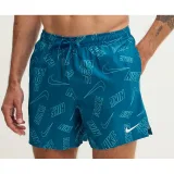 Férfi fürdőnadrág NIKE SWIM Breaker Tossed Logo 5 GREEN ABYSS · záber 2
