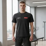 Tričko inSPORTline Signature Farba čierna, · záber 3