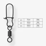 CAPERLAN Karabínka s obrtlíkom double black nickel 3 · záber 2