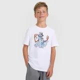 Chlapecké regular tričko s vánočním potiskem - bílé · záber 1