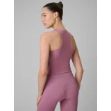 Dámske tréningové tričko bez rukávov 4F SLEEVELESS FNK F0769-65S-PALE CORAL · záber 4