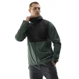 Pánská turistická softshellová bunda 4F SOFTSHELL JACKET-AW23TSOFM155-40S-DARK GREEN · záber 1