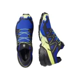 Pánska bežecká trailová obuv SALOMON Speedcross 6 M bluing black acid lime · záber 4
